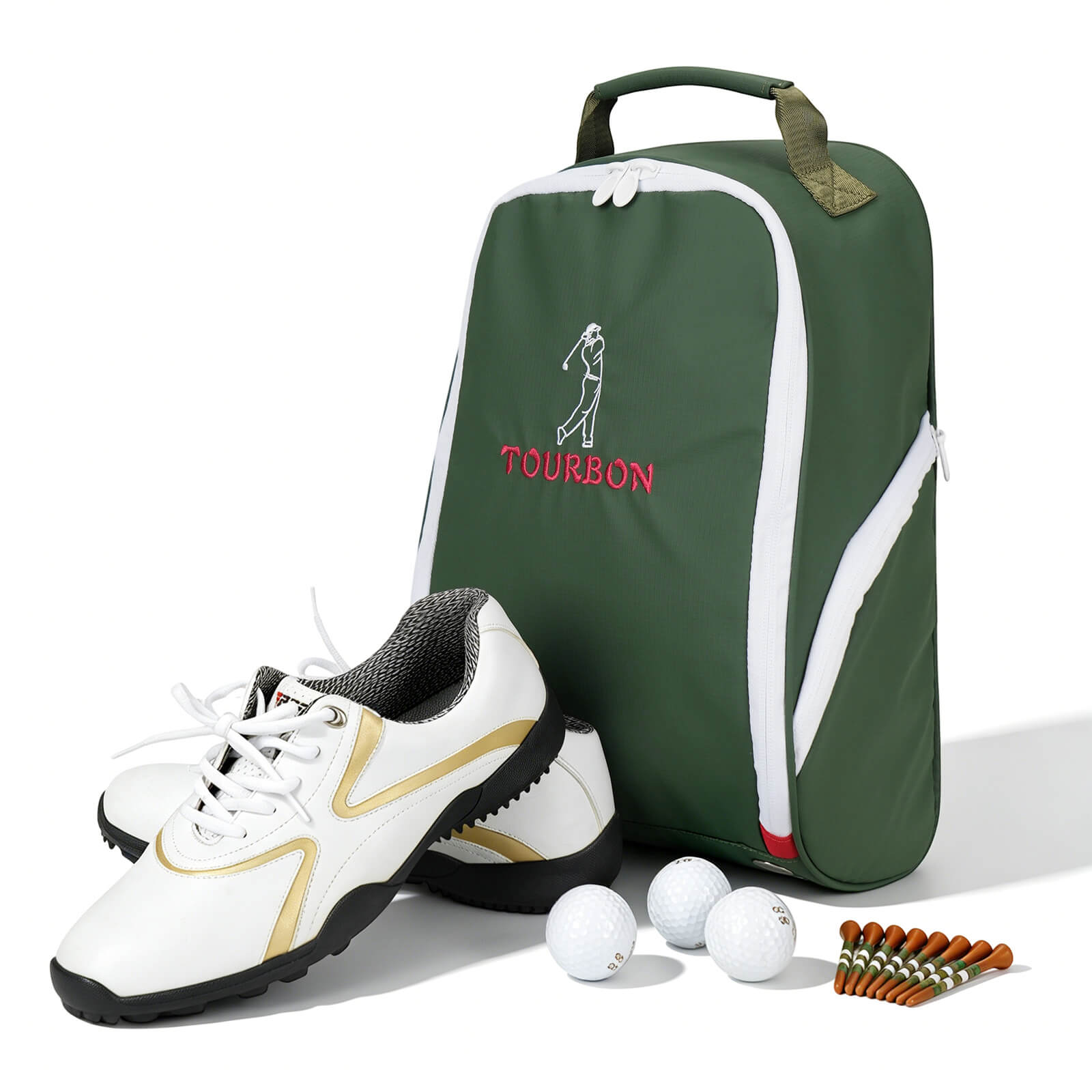 nylon golf shoe bag nylon golf shoe bag