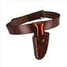 TOURBON Deluxe Cowhide Leather Belt for DIY Workshop Tool Pouch Western Cowboy Mens Strap