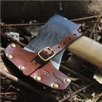 Vintage Leaher axarhlíf
